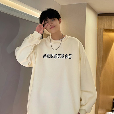 Vyriška laisvalaikio palaidinė apvaliu kaklu