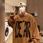 Alkalmi férfi pulóver négy különböző színű felirattal