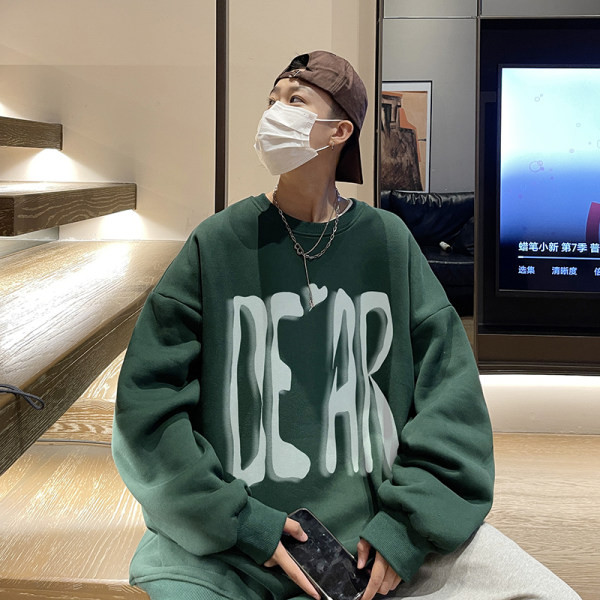 Alkalmi férfi pulóver négy különböző színű felirattal