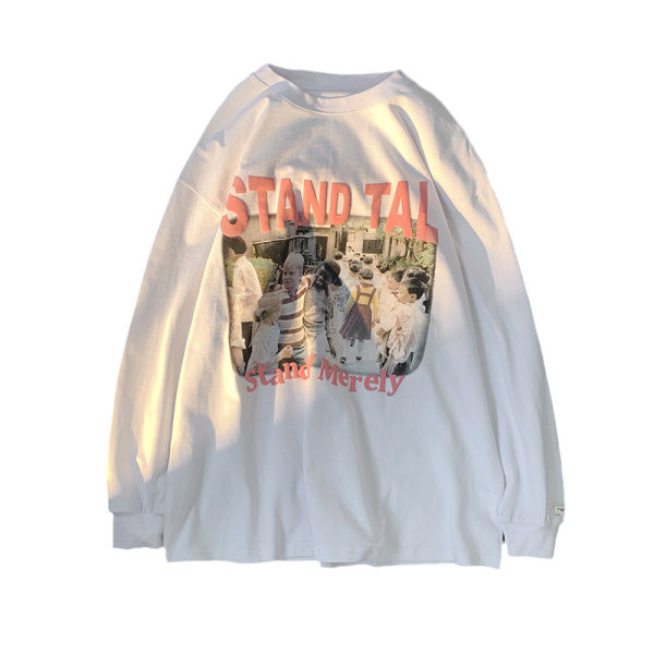 Férfi pulóver színes dekoratív mintával