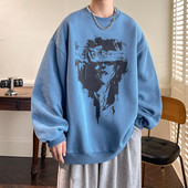 Vyriškas megztinis su trijų spalvų raštu