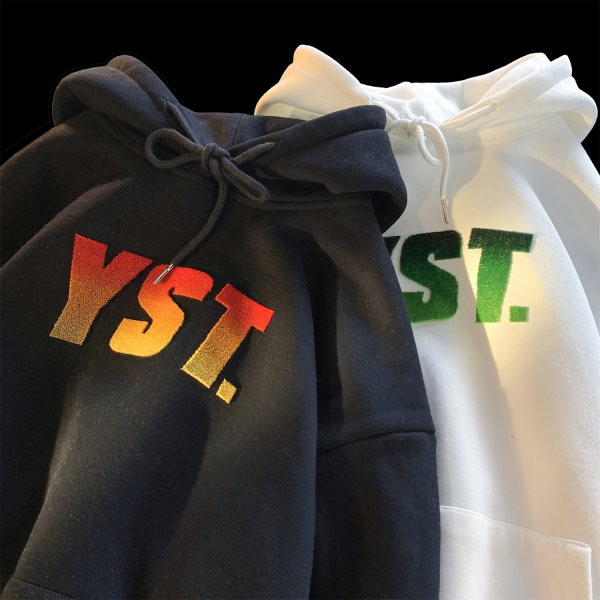 Νέο μοντέλο ανδρικό φούτερ με κουκούλα και κέντημα