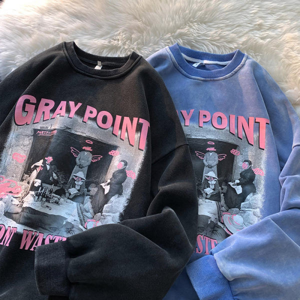 Νέο casual ανδρικό πουλόβερ σε δύο χρώματα