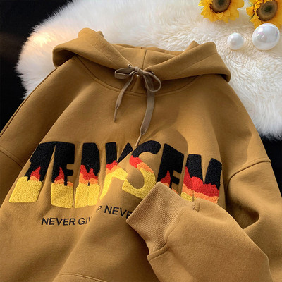 Vyriški megztiniai - su gobtuvu ir liemeniu