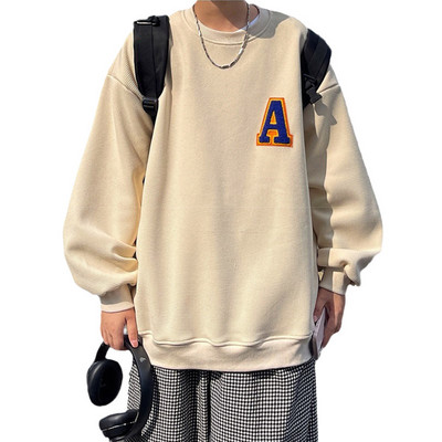 Naiste vabaaja pluus tikandi ja ümara kaelusega