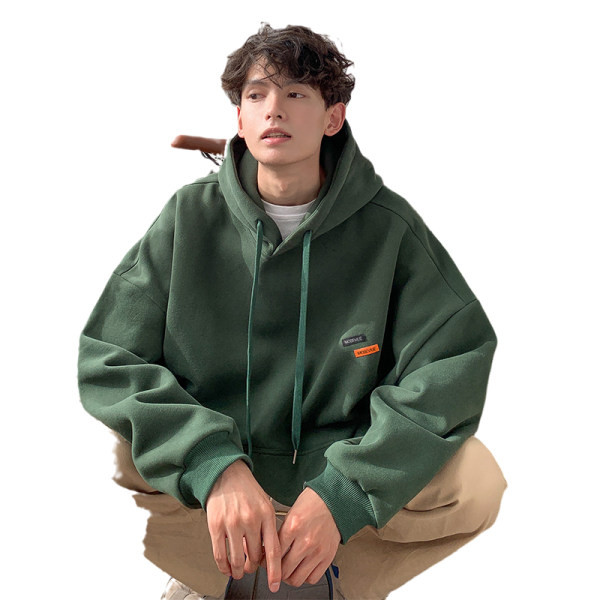 Ανδρικό φούτερ με κορδόνια και τσέπη