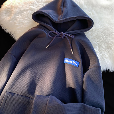 Új férfi pulóver többféle színben kapucnival és zsebbel