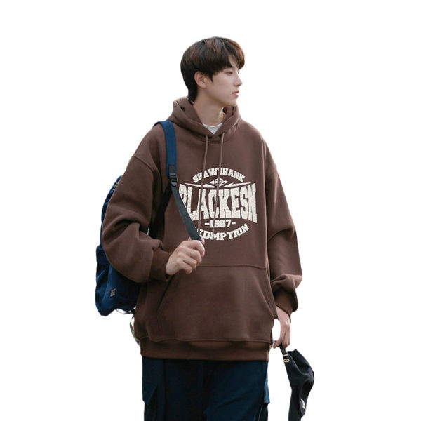 Vyriškas megztinis su gobtuvu ir kišene