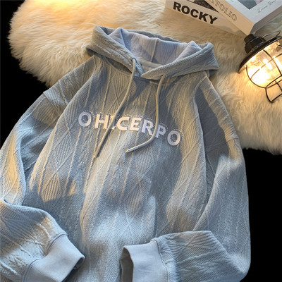 Meeste dressipluusid - kapuutsiga kootud