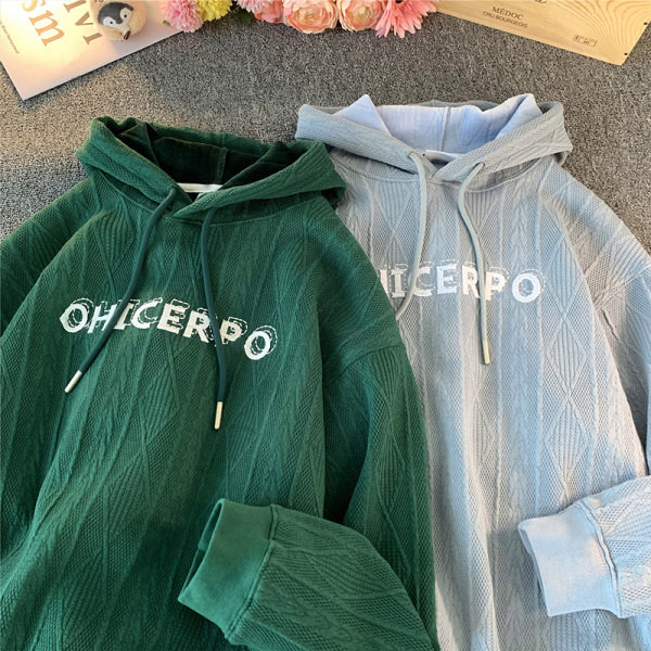 Meeste dressipluusid - kapuutsiga kootud