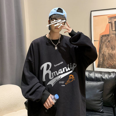 Naujo modelio vyriška sportinė palaidinė su užrašu