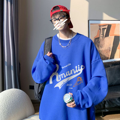 Naujo modelio vyriška sportinė palaidinė su užrašu