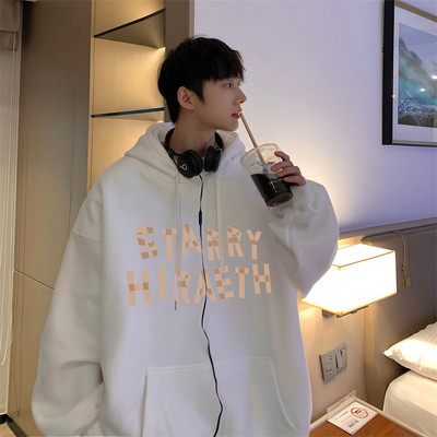 Ανδρικό φούτερ με κουκούλα και τσέπη