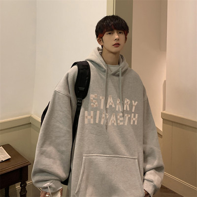 Ανδρικό φούτερ με κουκούλα και τσέπη