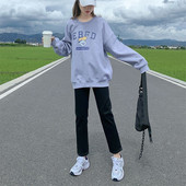 Nauji moteriški džinsai – tiesus modelis aukštu juosmeniu