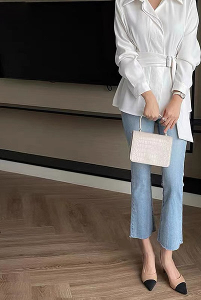 Női farmer - magas derekú