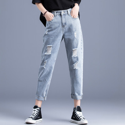 Γυναικείο τζιν Casual Ripped