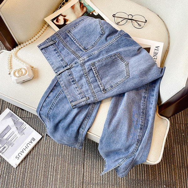 Női farmer - letisztult bő minta