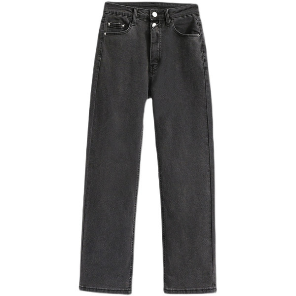 Nauji moteriški džinsai aukštu liemeniu