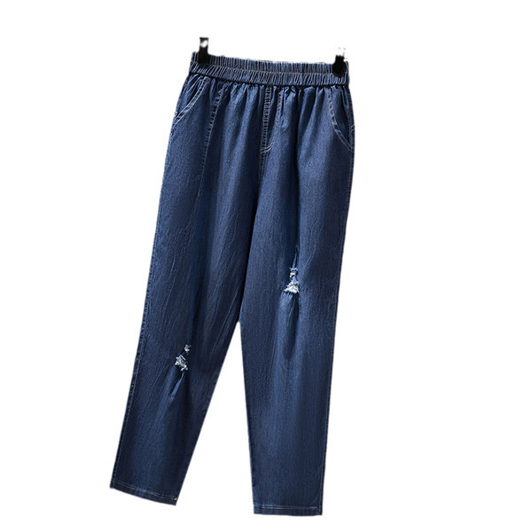 Rebenenud mustriga naiste vabaaja teksad