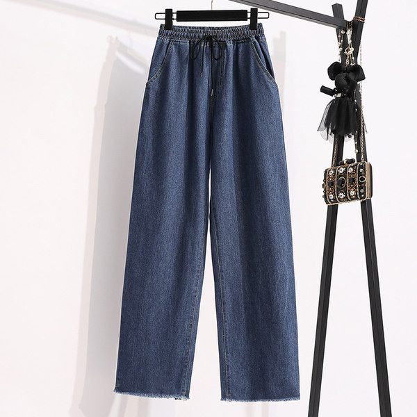 Női farmer – magas derekú, bő fazon