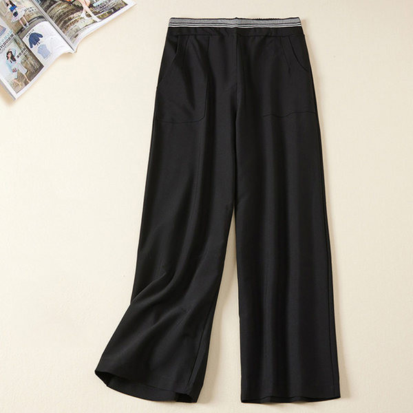 Νέο μοντέλο γυναικείο ψηλόμεσο παντελόνι με φαρδύ πόδι