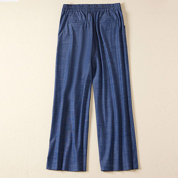 Νέο μοντέλο γυναικείο ψηλόμεσο παντελόνι με φαρδύ πόδι