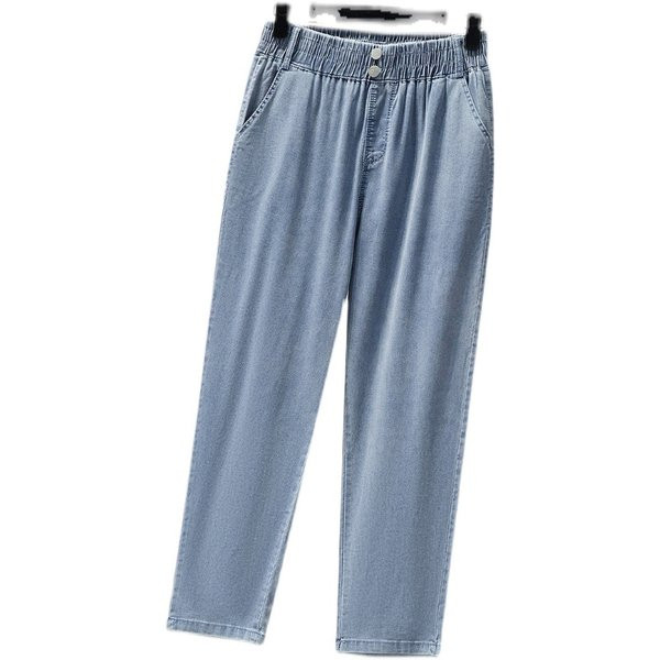 Női magas derekú farmernadrág