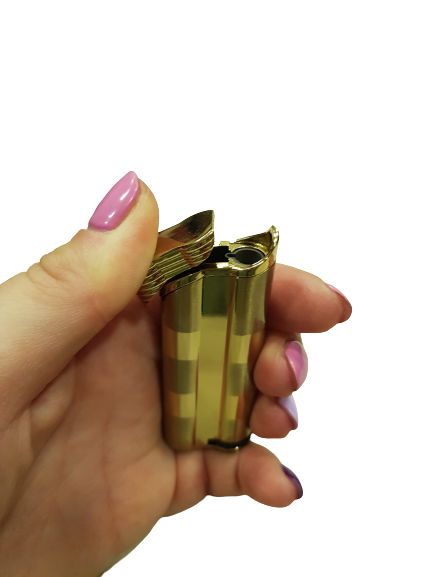 Запалка Ahelos, Ветроустойчива, Газова, Златиста