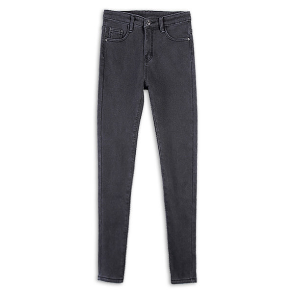 Moteriški džinsai – dviejų spalvų tiesus modelis