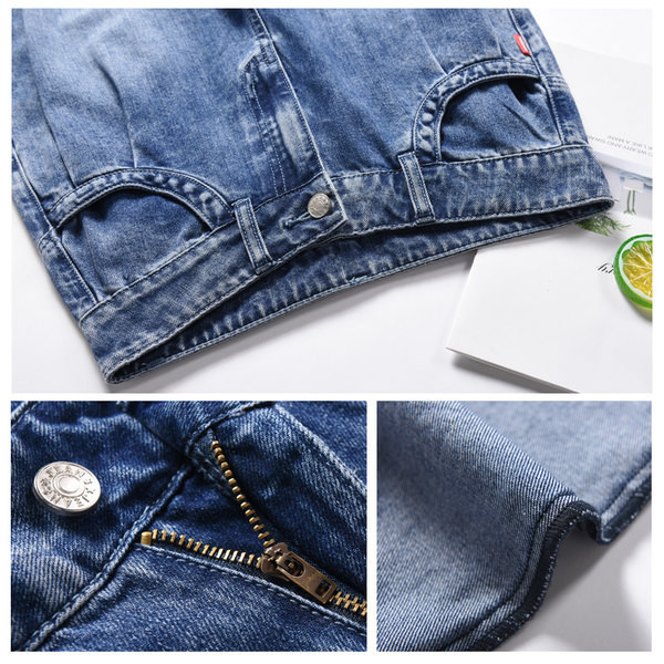 Moteriški 7/8 ilgio džinsai su kišene