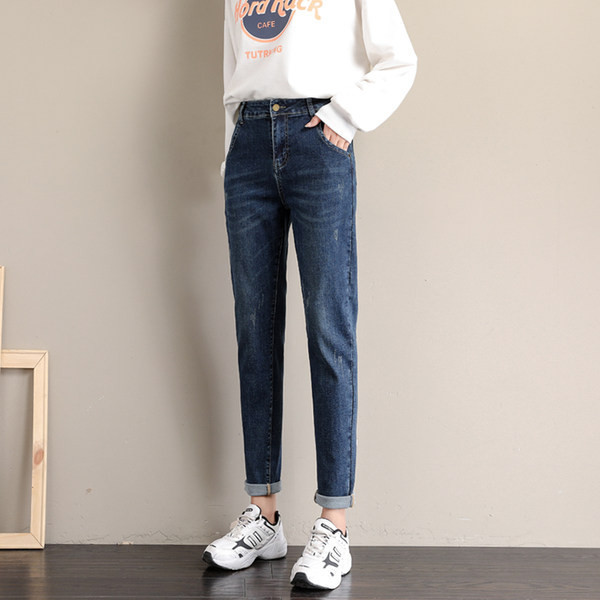 Γυναικείο casual τζιν με τσέπη