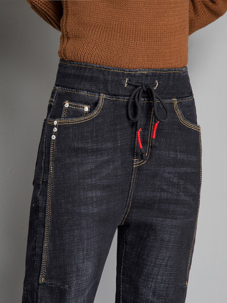 Naiste teksapükste uus mudel - kõrge vöökoht