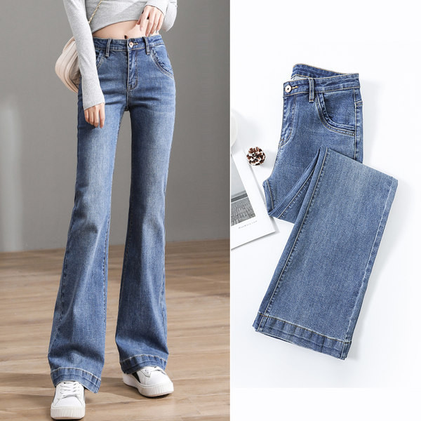 Elasztikus női farmer a mindennapi élethez