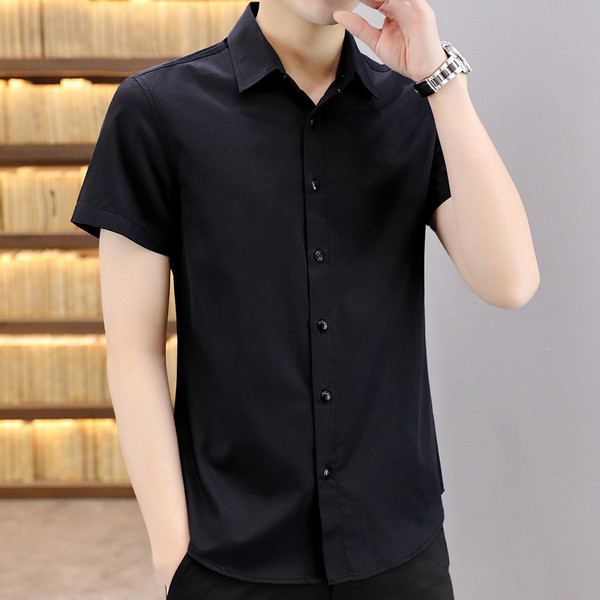 Lühikeste varrukatega meeste särk erinevates värvides