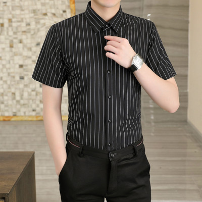 Nauji vyriški marškiniai su įvairių spalvų juostelėmis