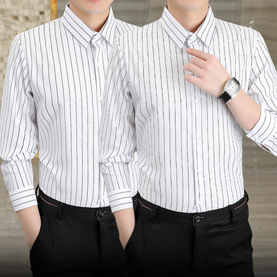 Vyriški marškinėliai ilgomis rankovėmis su sagomis