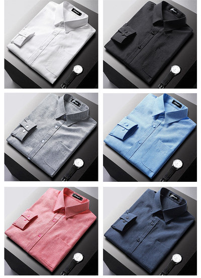 Férfi ing klasszikus gallérral