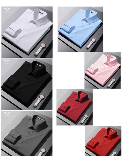 Klassikalise kraega liibuv meestesärk – mitut värvi