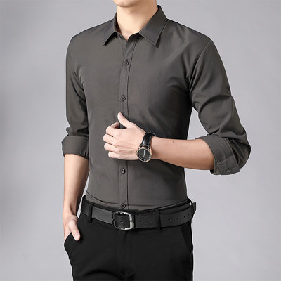 Új modell testreszabott férfi ing rövid és hosszú ujjal