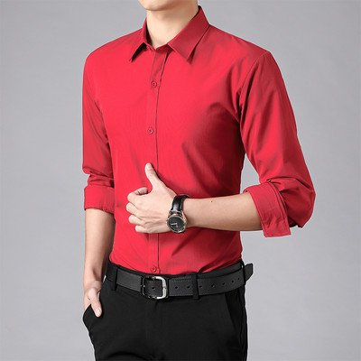 Új modell testreszabott férfi ing rövid és hosszú ujjal