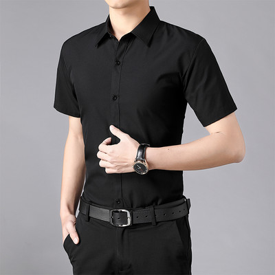 Új modell testreszabott férfi ing rövid és hosszú ujjal