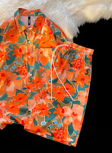 Ανδρικό καλοκαιρινό πουκάμισο με κουμπιά και κλασικό γιακά