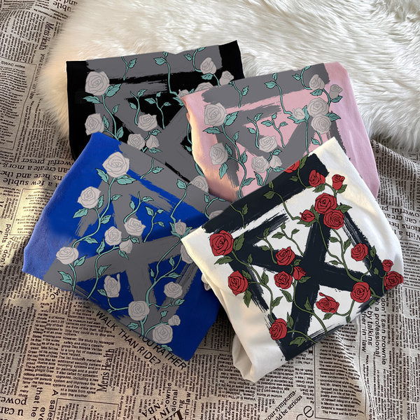 Uut mudelit meeste suvine särk, mille seljal on trükitud