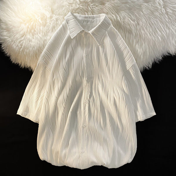 Alkalmi férfi rövid ujjú ing három színben