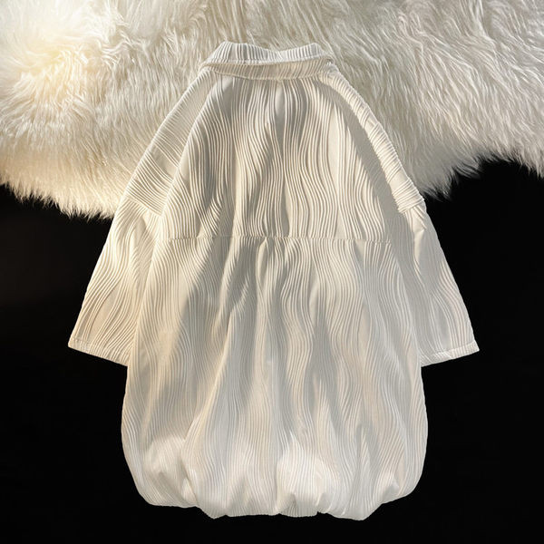 Alkalmi férfi rövid ujjú ing három színben