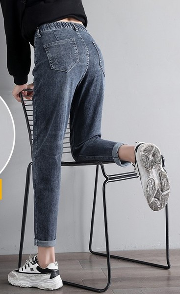 Γυναικείο casual τζιν καθαρό μοντέλο