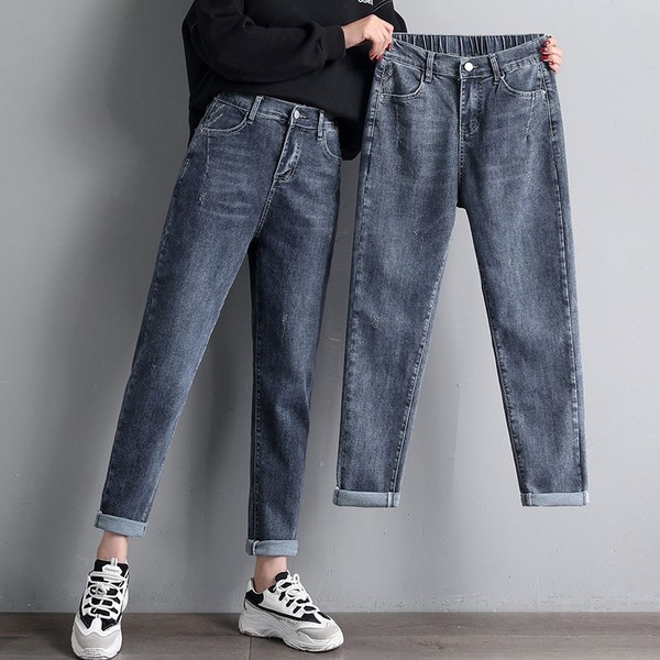 Γυναικείο casual τζιν καθαρό μοντέλο
