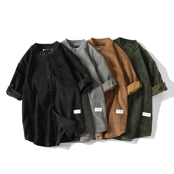 Alkalmi férfi ing gombokkal és logóval