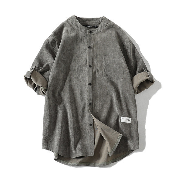 Alkalmi férfi ing gombokkal és logóval